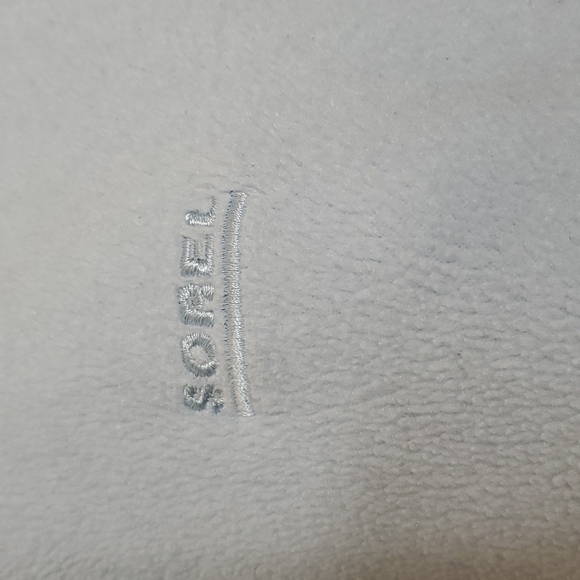 Sorel Light Blue Fleece Zip up Jacket - Picture 4 of 4